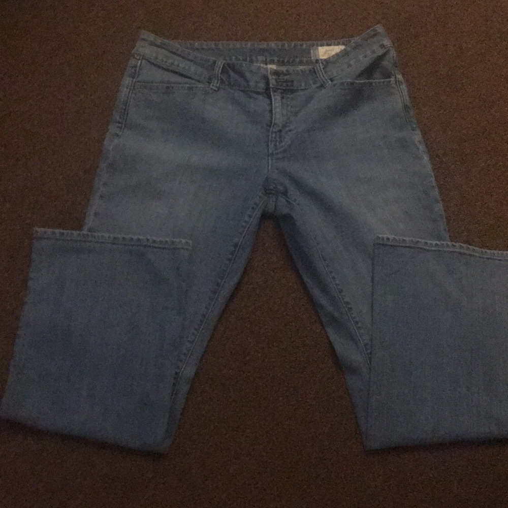 Curvy stretch bootcut jean. Size 14R